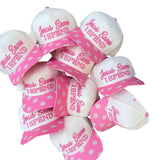 Jesus Saves I Spend Pink Polka Dot Hat