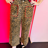 Leopard Print Pants