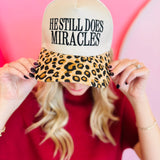 He Still Does Miracles Leopard Cap