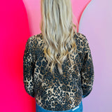 Leopard Quilted Jacket