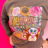 Thankful Turkey Long Sleeve Tee