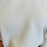 Sand Beige Ribbed Pullover Pant Set