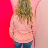 Sequined Easter Egg Sweatshirt