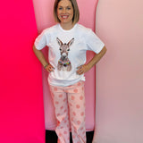 Jewel Collared Donkey Tee