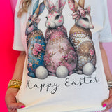Vintage Bunnies Blingy Tee