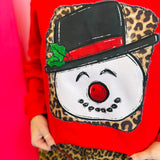 Frosty Leopard Sweatshirt