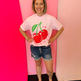 Zenana Distressed Cuffed Denim Shorts