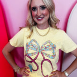 Stethoscope Bow Tee