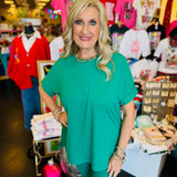 Kelly Green Loungewear Set