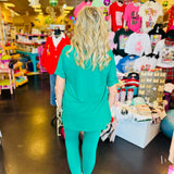Kelly Green Loungewear Set