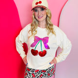 Cherries Gone Wild Leopard Hat