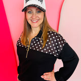 Bad Hair Day Polka Dot Hat