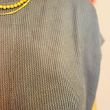 Black Ribbed Pants Set