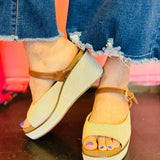 Corky's Treat Yourself Bourbon Sandals