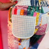 Poppy & Pine Jewel Patch Work Barrel Pants