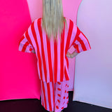 Burnt Toast Pink Striped & Polka Dot Set