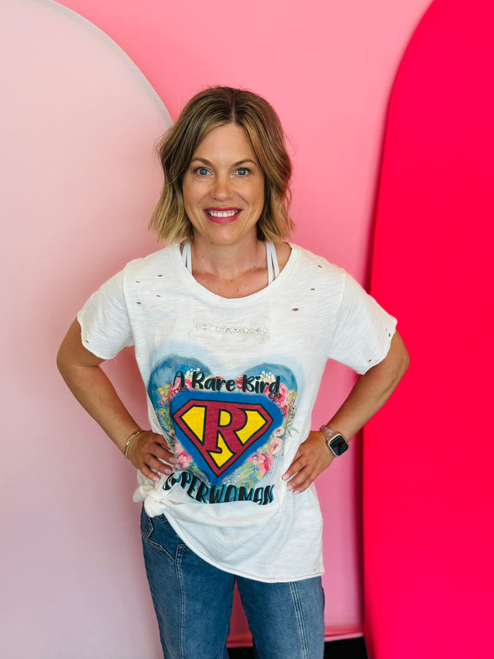 A Rare Bird Superwoman Tee