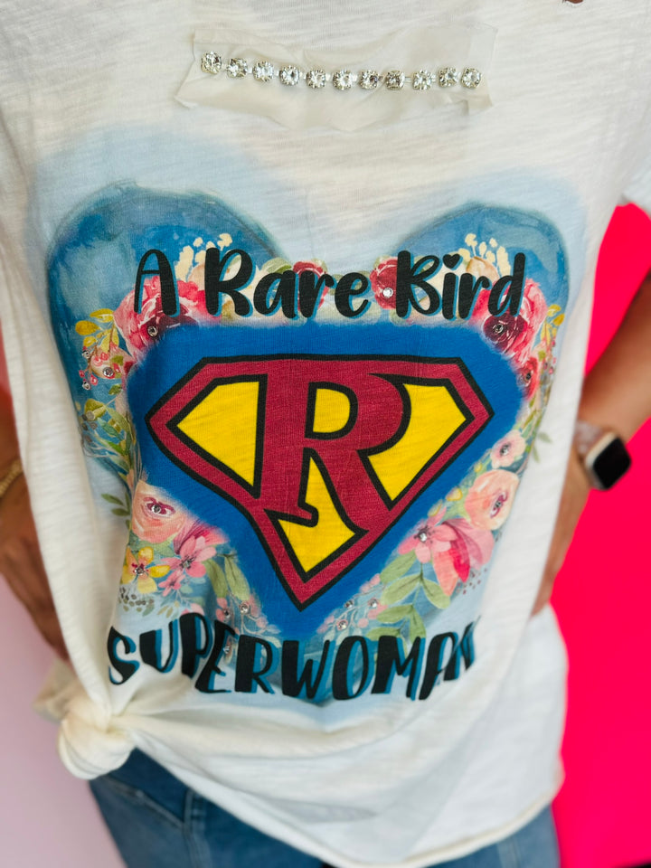 A Rare Bird Superwoman Tee