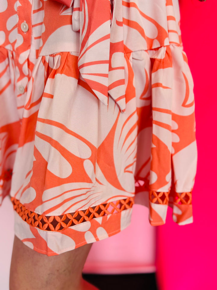 Addison Sail Away Coral Dress
