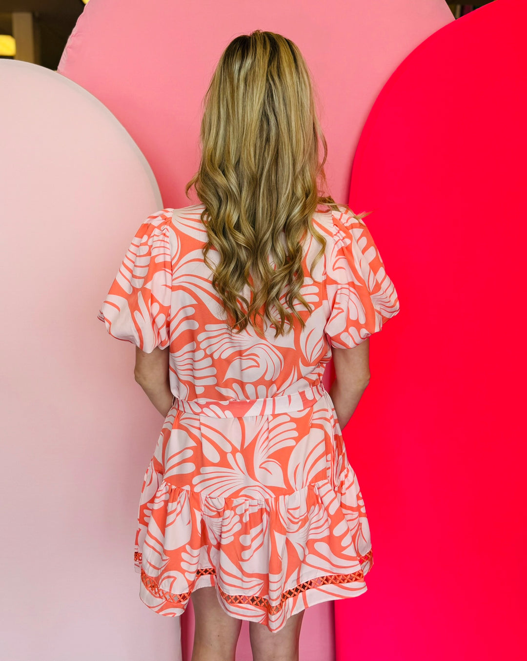 Addison Sail Away Coral Dress