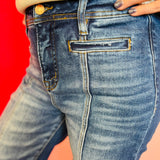 Bayeas Wide Leg Denim Jeans