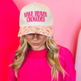 Make Heaven Crowded Floral Cap