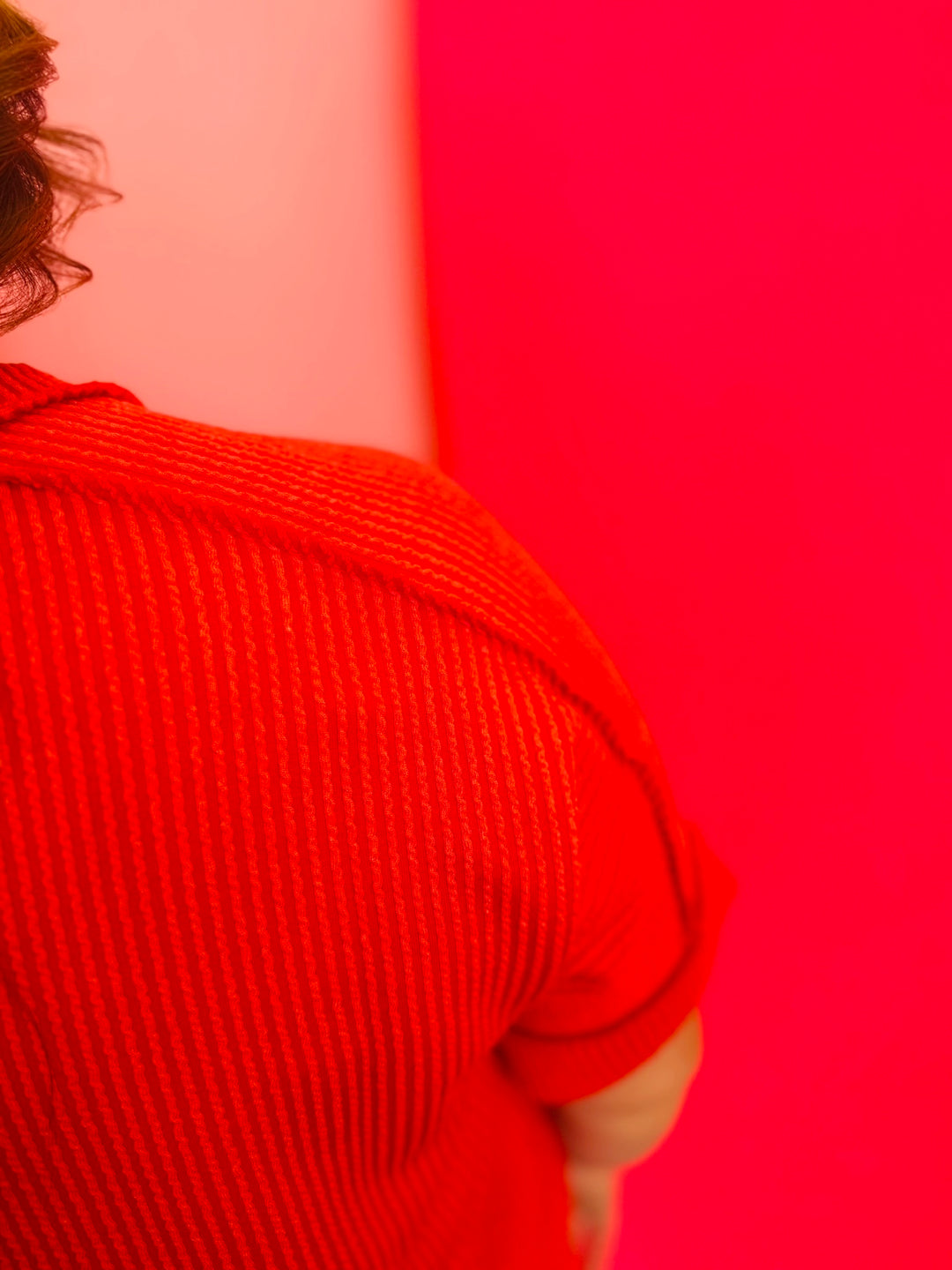 Ruby Raised Ribbed Top (Plus)