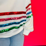 Out Of Town Sequin Pullover