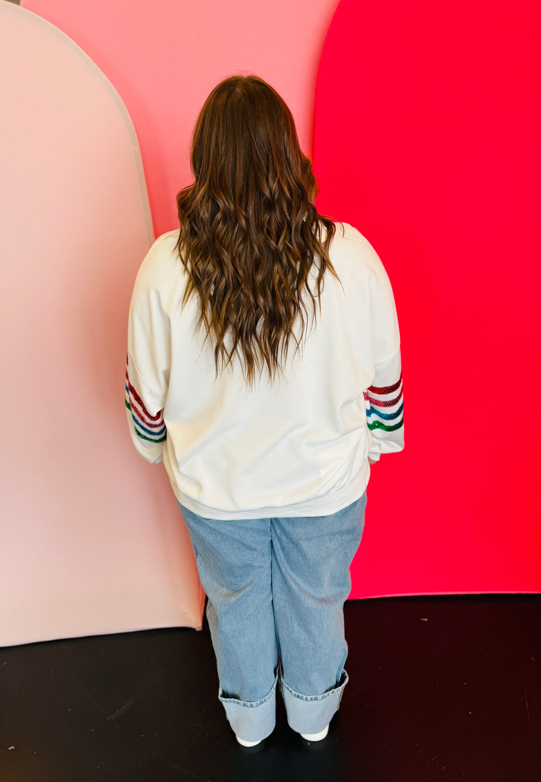 Out Of Town Sequin Pullover