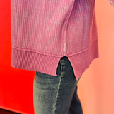 Lavender Two-Tone Sweater