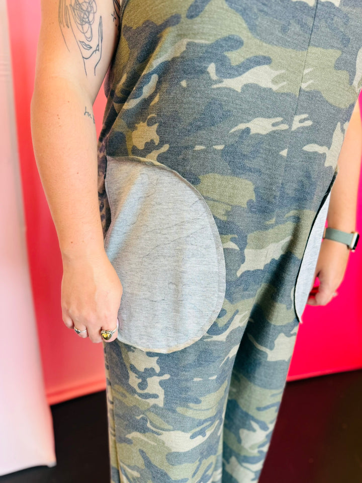 Ricki Camo Overalls