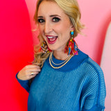 Turquoise Tangle Tassels