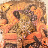 Witchy Leopard Blingy Sweatshirt
