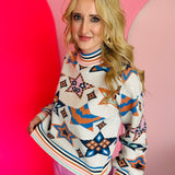 Desert Star Knit Pullover