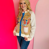 Howdy Stitch Western Cardigan