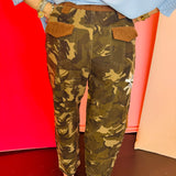 Camo Floral Patch Pants