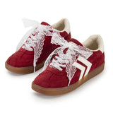 White Chantilly Lace Shoelaces