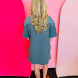 Ash Jade Pocketed Waffle Dress