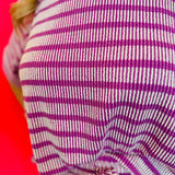 Lt Plum Striped Comfort Set