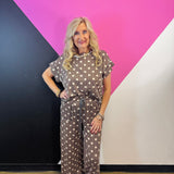 Mocha Dot Pants