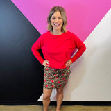 Wild Star Leopard Skort