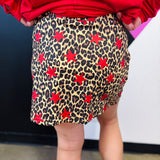 Wild Star Leopard Skort