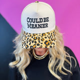 Could Be Meaner Leopard Cap