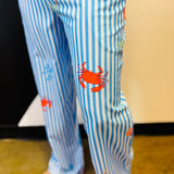 Striped Crab Beach Pants