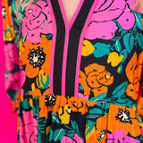 Wildflower Pop Tiered Dress