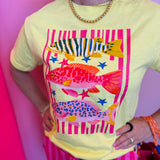 Preppy Fish Graphic Tee