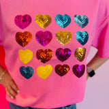 Sweetheart Sequin Top