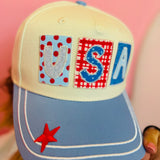USA Patchwork Hat