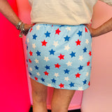 Patriotic Star Skort