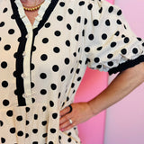 Polka Dot Tiered Dress